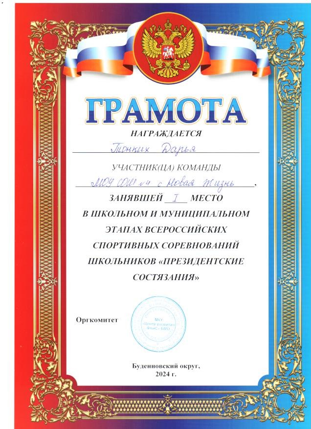 Муниципальный уровень.